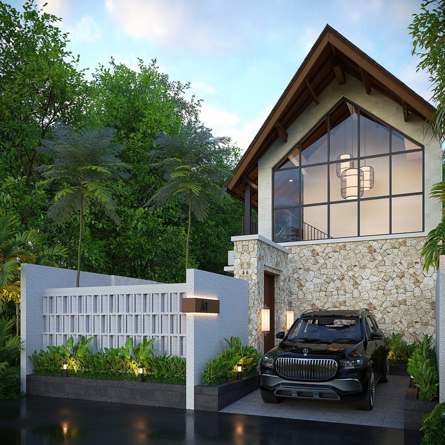 Serenity Twin Facade Villa - Front