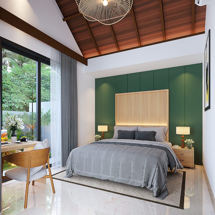 Serenity Twin Facade Villa - Bedroom