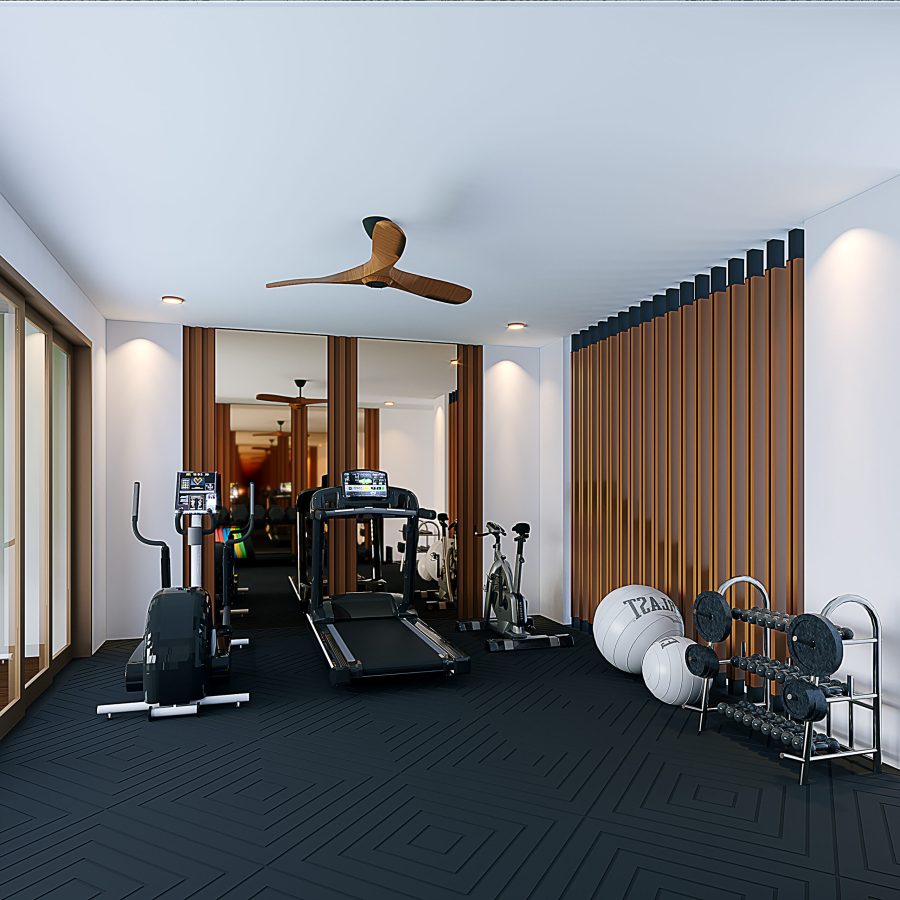 Serenity Twin Serviced Apartments Babakan Canggu - Gym