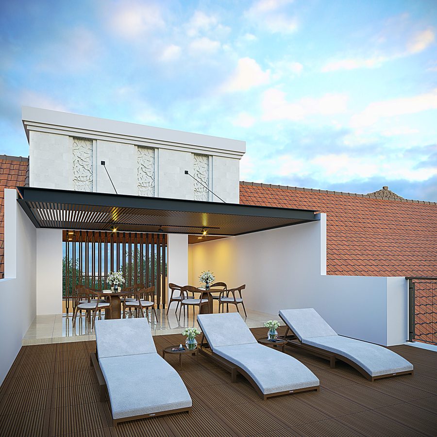 18 Serenity Twin Serviced Apartments Babakan Canggu - Rooftop