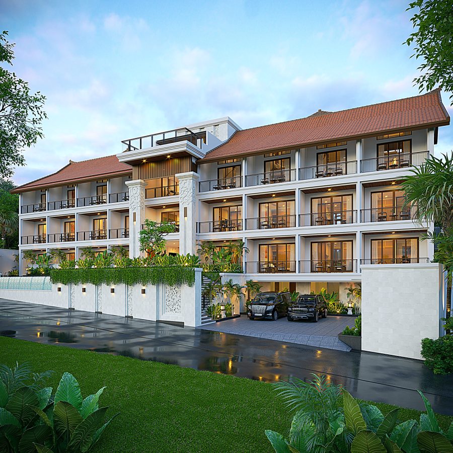 Serenity Twin Serviced Apartments Babakan Canggu - Front2