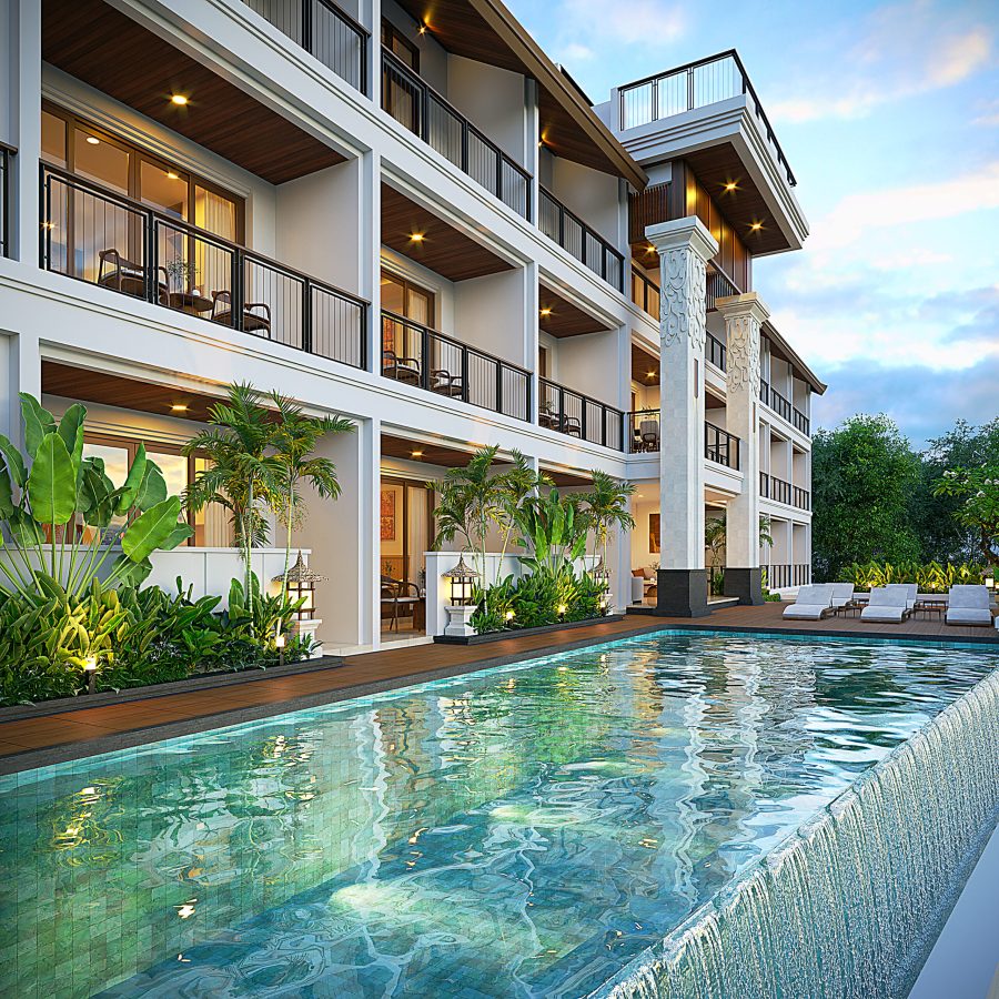 Serenity Twin Serviced Apartments Babakan Canggu - Pool